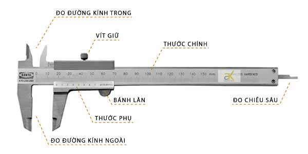 thước cặp cơ