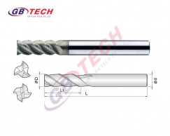 Mũi Dao Phay Thép Phá Thô (ZF204)